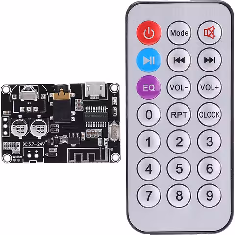 Bluetooth modulio XY-WRBT nuotolinio valdymo pultas – mygtukų funkcijos