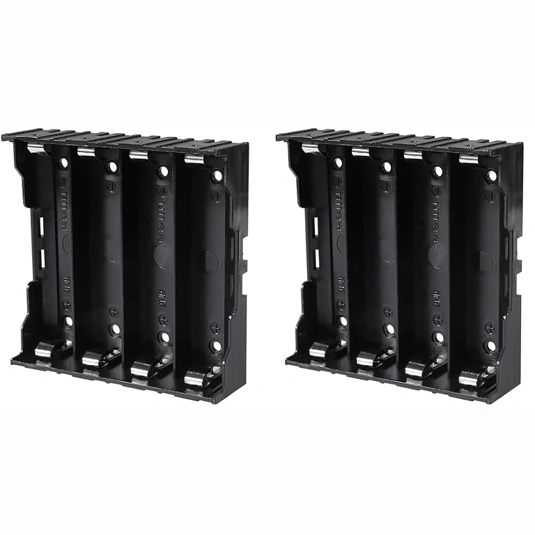 Naudojimas DIY projekte 18650 baterijos laikiklis su 4 lizdais naudojamas DIY projekte