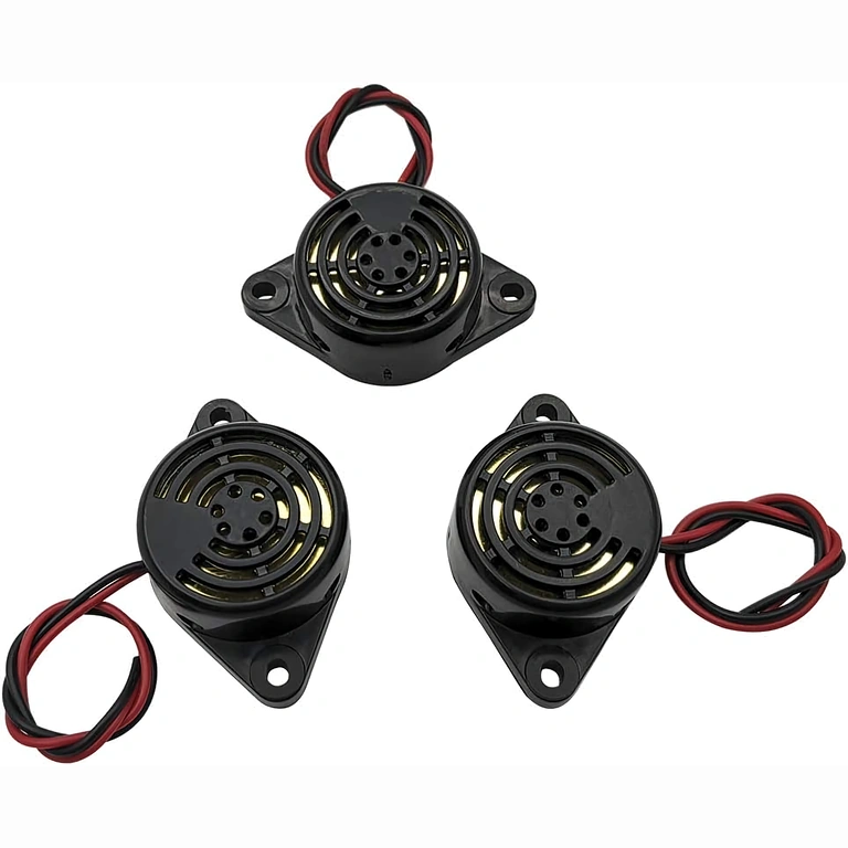 30 mm buzzerio detalė 30 mm pjezoelektrinio buzzerio konstrukcijos detalė